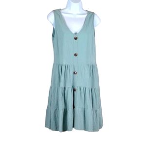 Halife pale sage green dress